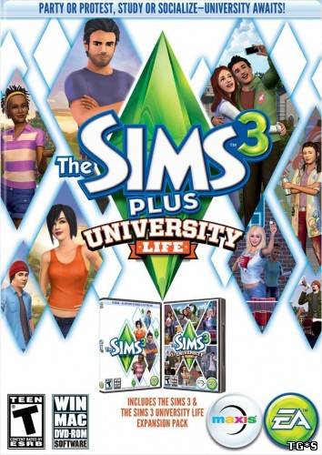 The Sims 3: Студенческая жизнь / The Sims 3: University Life (2013) PC by tg