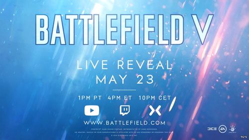 Анонсирован Battlefield V, презентация игры состоится 23 мая