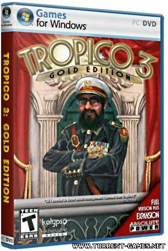 Тропико 3: Золотое издание / Tropico 3: Gold Edition (2009) PC | RePack от qoob