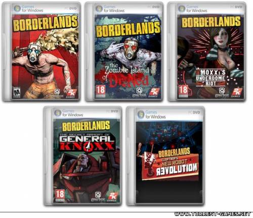 Borderlands 5in1 (2009 - 2010) RePack