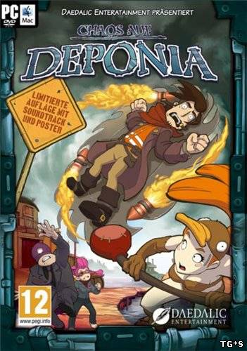 Депония 2: Взрывное Приключение / Chaos on Deponia (2012) PC | RePack от =Чувак=