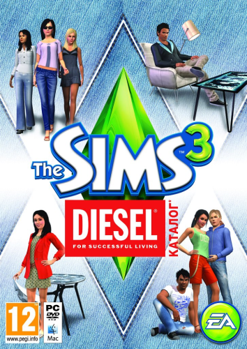 The Sims 3: Каталог - Diesel / The Sims 3: Diesel Stuff (Electronic Arts) (RUS/ENG/MULTi17) [L]