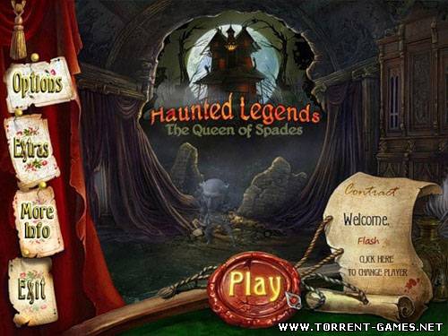 Haunted Legends: The Queen of Spades Collector's Edition / Легенды о призраках: Пиковая дама (BigFish Games) [RUS] [P]