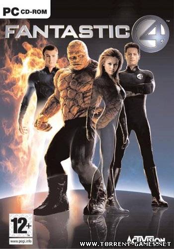 Фантастическая Четвёрка / Fantastic Four (Action / 3D / 3rd Person / Rus) [2005] PС