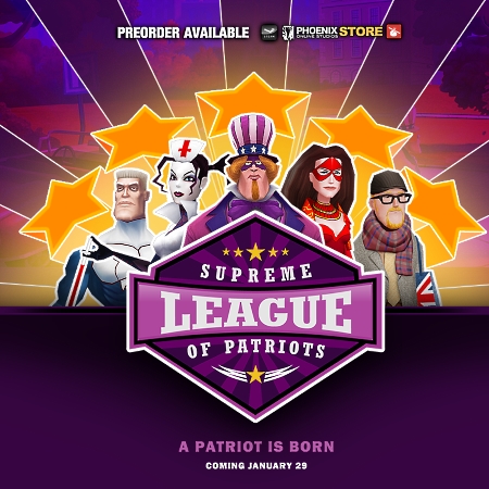 Supreme League of Patriots. Full Season (Phoenix Online Publishing) (ENG) [P] - FLT