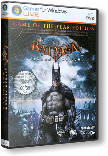 Batman: Arkham Asylum Game of the Year Edition (RUS/ENG) [Repack] от R.G. Origami