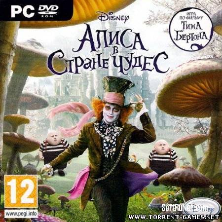Алиса в Стране Чудес / Alice in Wonderland (2010) PC