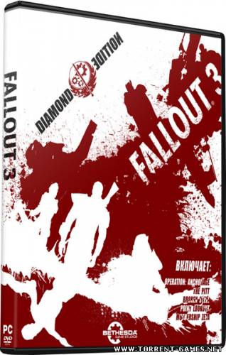 Fallout 3: Золотое издание (1C) (RUS+Optional текстуры+NMC's) (2xDVD5) [RePack] by Donald Dark