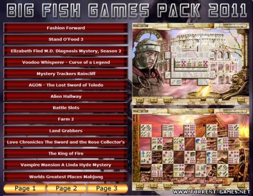 Big Fish Games Pack [06.2011] (2011) PC