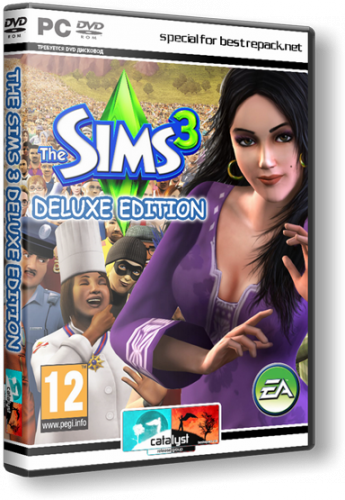 The Sims 3: Deluxe Edition + The Sims Store Objects [Build 8.1 aka University Life] (2009-2013) PC | RePack от R.G. Catalyst