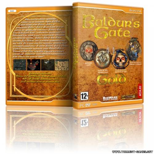 Baldur's Gate Gold (Акелла) (RUS) [L] (2010)