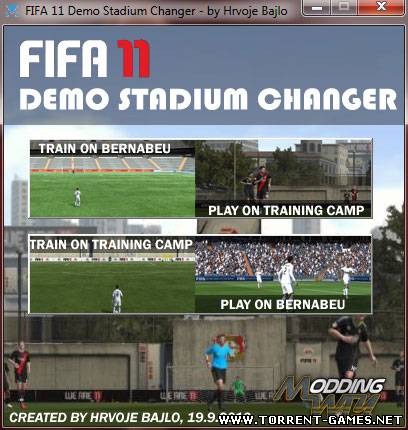 FIFA 11 Demo - Stadium Changer