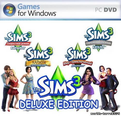 THE SIMS 3 DELUXE EDITION V.4.1.1. + STORE (2011/PC/RePack/RUS)