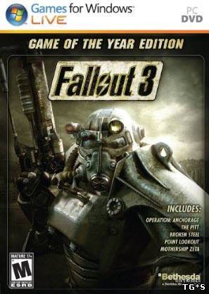 Fallout 3 - Золотое издание (2010) [RUSSOUND] [L] все 5 DLC на русском языке