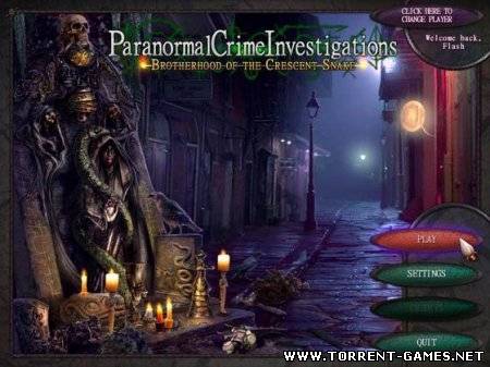 Paranormal Crime Investigations: Brotherhood of the Crescent Snake - Collector's Edition