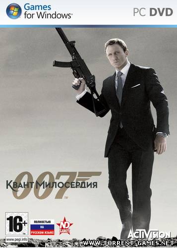 Джеймс Бонд 007: Квант милосердия / James Bond 007: Quantum of Solace (Новый Диск) (Rus) [Repack] от R.G. Catalyst