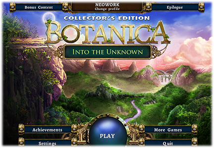 Botanica: Into the Unknown Collector's Edition (2012/PC/Eng)