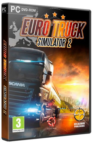 Euro Truck Simulator 2 [v 1.25.3.0s + 44 DLC] (2013) PC | RePack от xatab