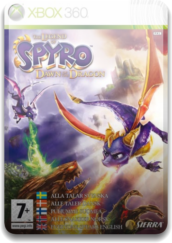 The Legend of Spyro: Dawn of the Dragon (2008) [Region Free / RUS] [пиратка]