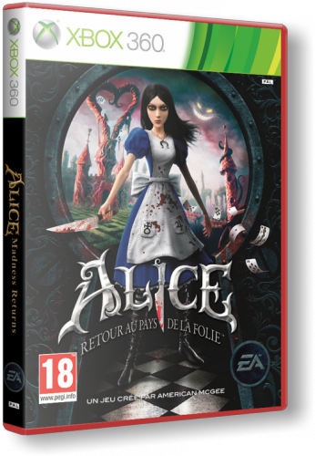 (Xbox 360) Alice: Madness Returns [2011, Arcade (Platform) / 3D / 3rd Person, Multi6] (Region Free)