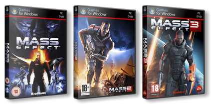 Трилогия Mass Effect [RePack by UltraISO] (2008-2012) RUS/ ENG