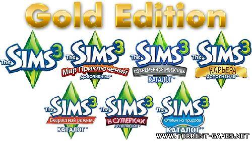 The Sims 3 - Gold Edition 7in1 (2011) [RUS / Electronic Arts]