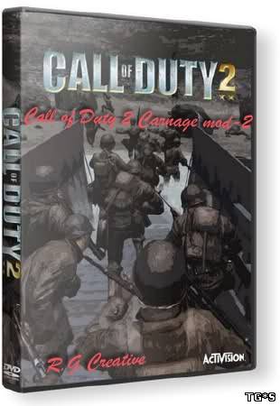 Call of Duty 2 - Carnage mod-2 (2012) | RePack от R.G.Creative