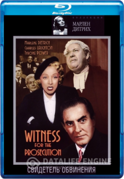 Свидетель обвинения / Witness for the Prosecution (1957) BDRip-AVC от msltel | D, P