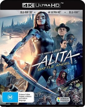 Алита: Боевой ангел / Alita: Battle Angel (2019) UHD BDRip 2160p | 4K | HDR | D, P, A