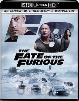 Форсаж 8 / The Fate of the Furious (2017) UHD BDRemux 2160p | 4K | HDR | Dolby Vision Profile 8 | D, A | Лицензия