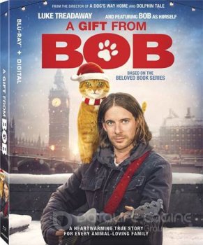 Рождество кота Боба / A Christmas Gift from Bob (2020) HDRip-AVC | D