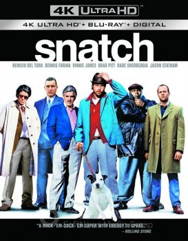 Большой куш / Snatch (2000) UHD BDRemux 2160p | 4K | HDR | HDR10+ | Dolby Vision Profile 8 | D, P, P2, A